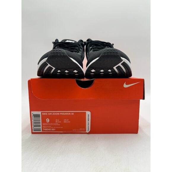 Nike AIR ZOOM PEGASUS 32 Men's NEW Vintage Running Shoes Black US Size 9 NIB - Picture 11 of 11